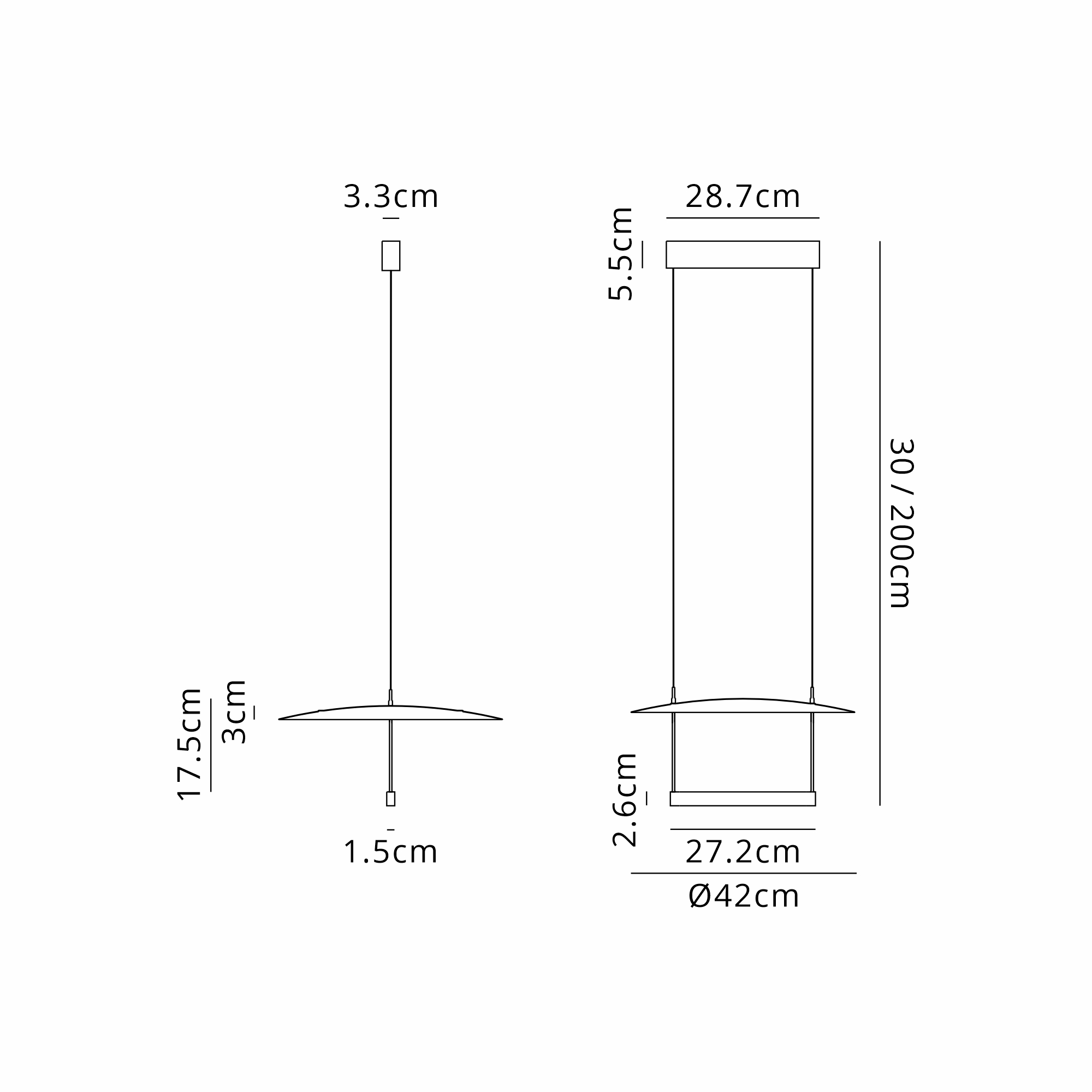 Sun II Ceiling Lights Mantra Single Pendant